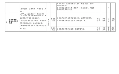 第八单元（作业整体设计）（统编版.2024）_一年级语文下册（统编版）_单元知识复习专项