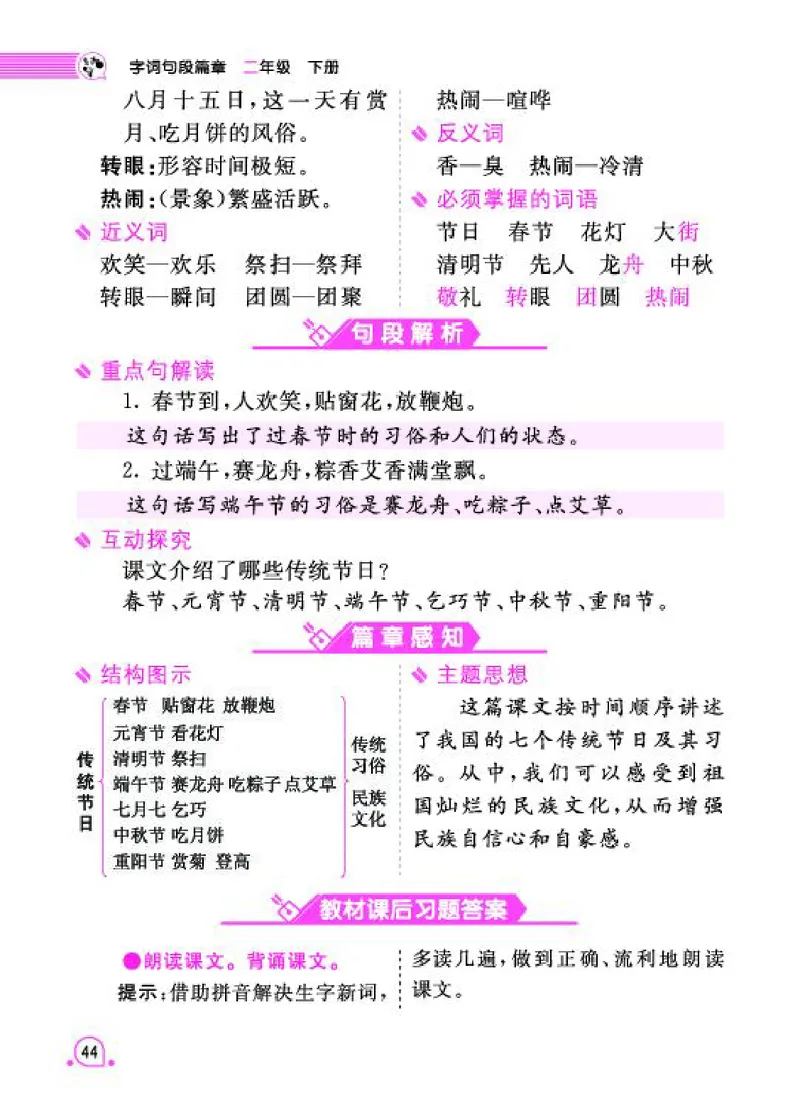 《字词句段篇章》语文2年级下册（RJ）_二年级上下册资料_小学二年级学习资料-25年更新版_2-02、小学二年级语文下册_2-2-2、练习题、作业、试题、试卷_电子册类