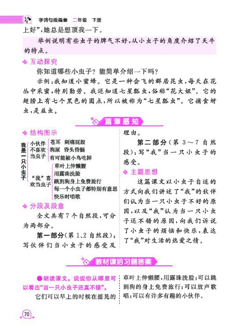 《字词句段篇章》语文2年级下册（RJ）_二年级上下册资料_小学二年级学习资料-25年更新版_2-02、小学二年级语文下册_2-2-2、练习题、作业、试题、试卷_电子册类