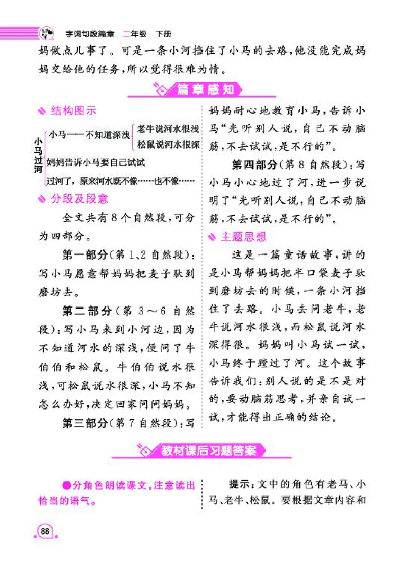 《字词句段篇章》语文2年级下册（RJ）_二年级上下册资料_小学二年级学习资料-25年更新版_2-02、小学二年级语文下册_2-2-2、练习题、作业、试题、试卷_电子册类