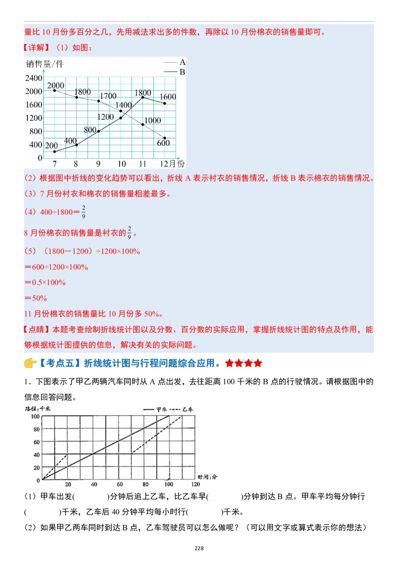 小升初数学模块综合复习259个考点（答案版）_7-2026小升初数学复习资料