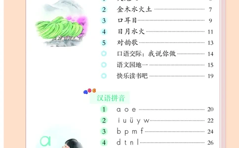 部编版语文一年级上_一年级语文上册（统编版）_老课标资料_教学视频_第一套_000-电子版课本