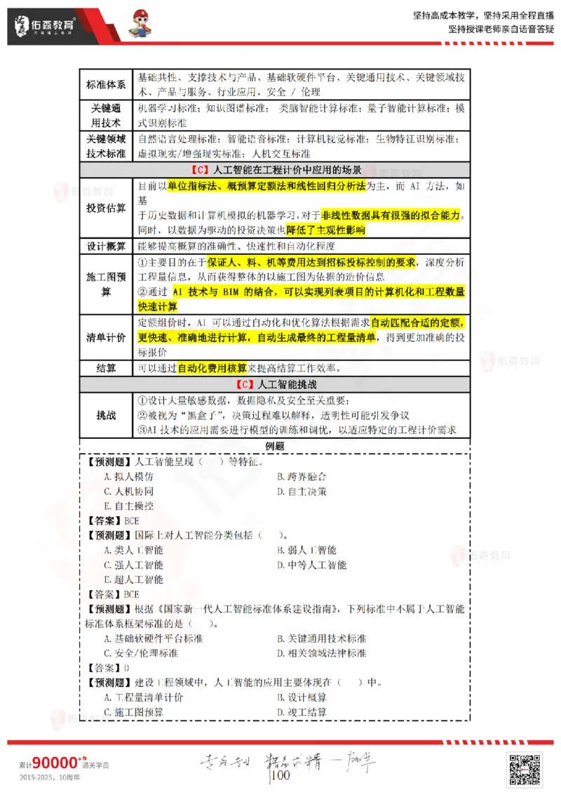 2025.4.5-5.4佑森教育叶虎翼授课一建工程经济《工程计价（一）（二）》专用讲义，版权所有，侵权必究_2026年一级建造师_2026年一建经济_2025年一建经济SVIP