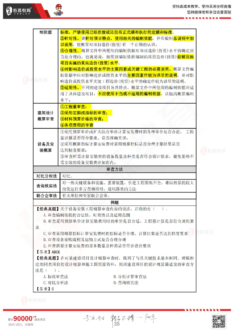 2025.4.5-5.4佑森教育叶虎翼授课一建工程经济《工程计价（一）（二）》专用讲义，版权所有，侵权必究_2026年一级建造师_2026年一建经济_2025年一建经济SVIP