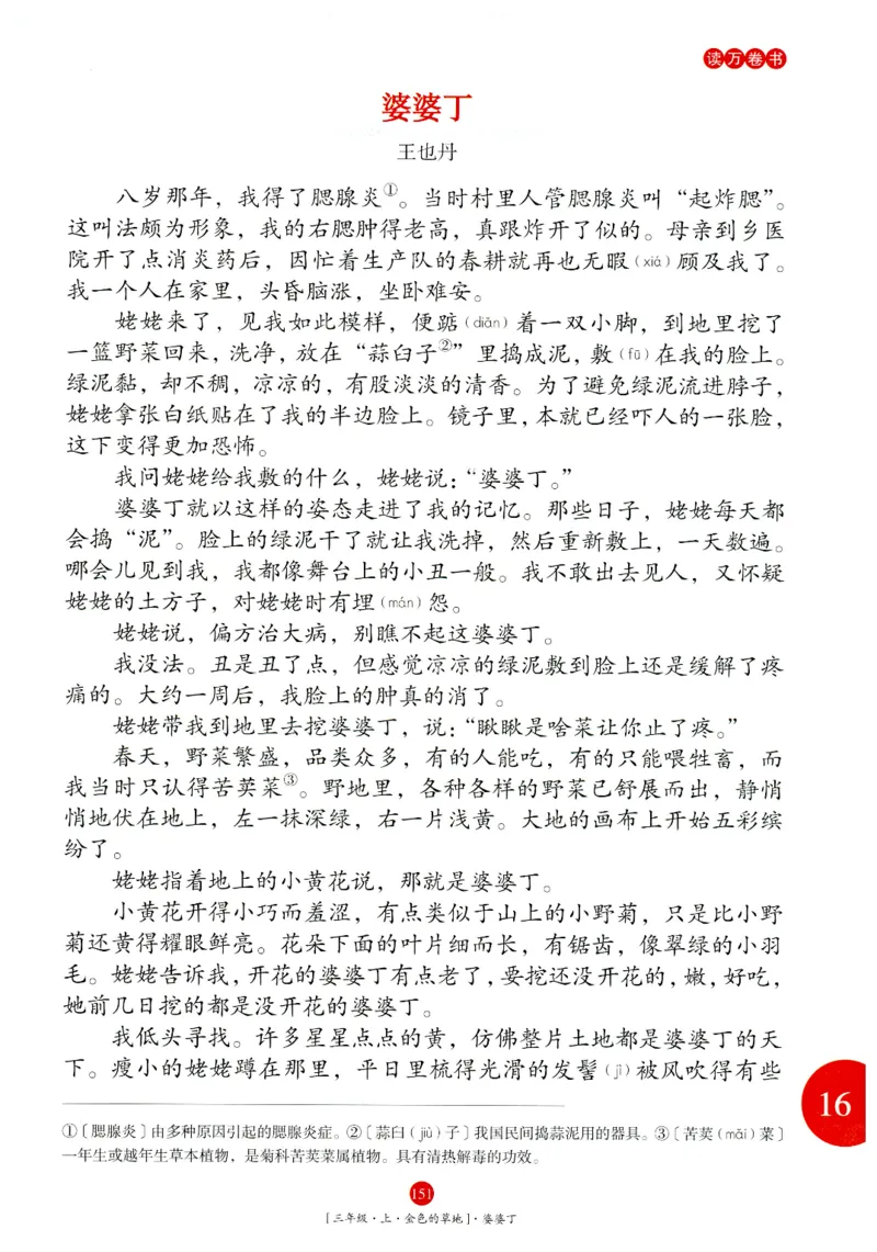 《年级阅读》语文3年级上册（RJ）_三年级上下册资料_小学三年级学习资料-25年更新版_3-01、小学三年级语文上册_3-1-2、练习题、作业、试题、试卷_电子册类