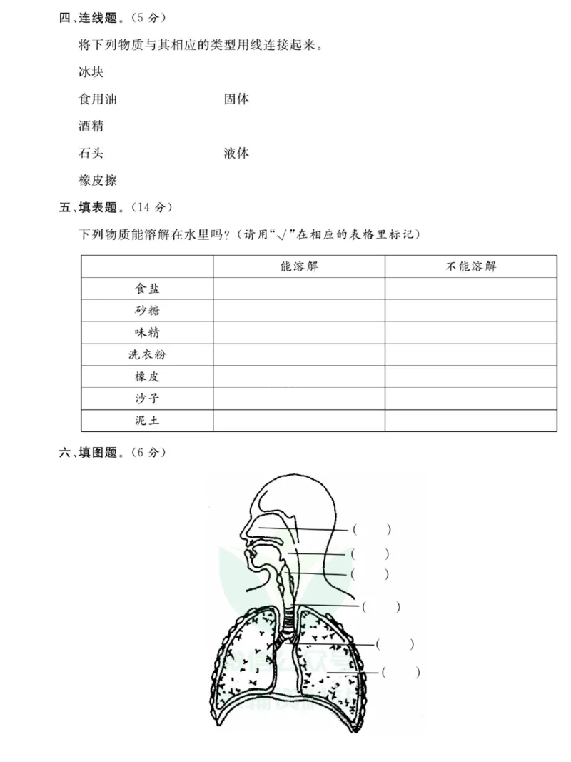 《快乐小博士》科学3年级上册（苏教版）试卷_三年级上下册资料_小学三年级学习资料-25年更新版_3-09、小学三年级科学上册_苏教版_电子册类