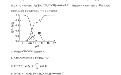 2024年高考化学试卷（山东）（空白卷）_历年高考真题合集_化学历年高考真题_新&middot;PDF版2008-2025&middot;高考化学真题_化学（按年份分类）2008-2025_2024&middot;高考化学真题