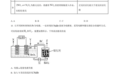 2024年高考化学试卷（山东）（空白卷）_历年高考真题合集_化学历年高考真题_新&middot;PDF版2008-2025&middot;高考化学真题_化学（按年份分类）2008-2025_2024&middot;高考化学真题