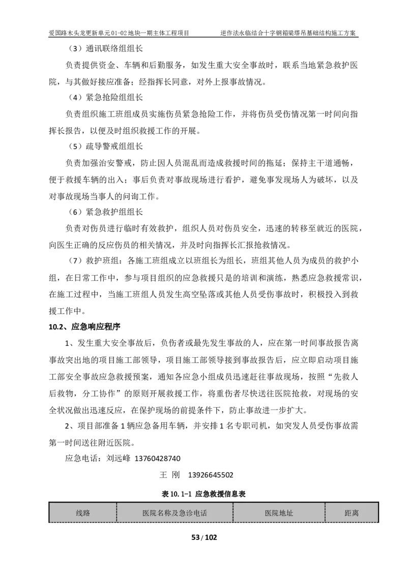 木头龙-逆作法永临结合十字钢箱梁塔吊基础结构施工方案_2021-2023年优秀施组方案_施工方案_方案38-逆作法永临结合十字钢箱梁塔吊基础结构施工方案