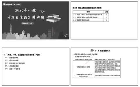 视频10&mdash;11集2.1质量、环境、职业健康安全管理体系（可打印版）_2026年一级建造师_2026年一建管理_2025年一建管理SVIP_02-基础精讲✿高端面授✿深度强化_讲义