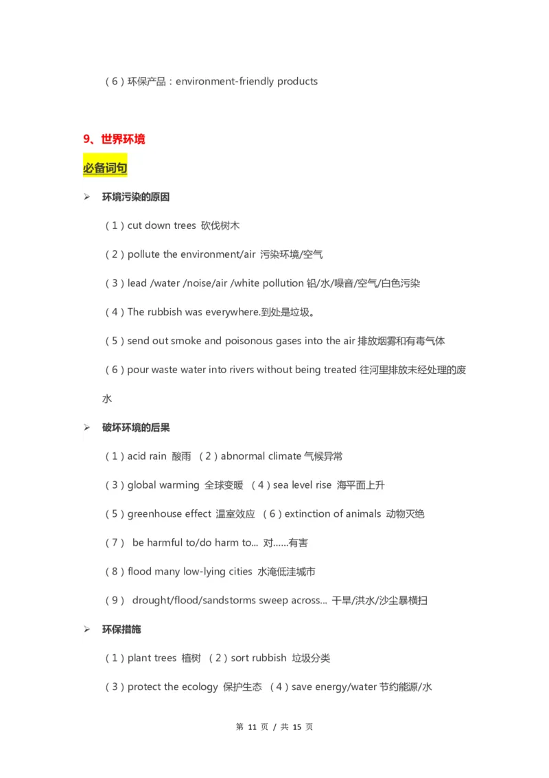 英语87高中英语话题写作必备词汇分类总结_S054高中英语备考必备学习资料包