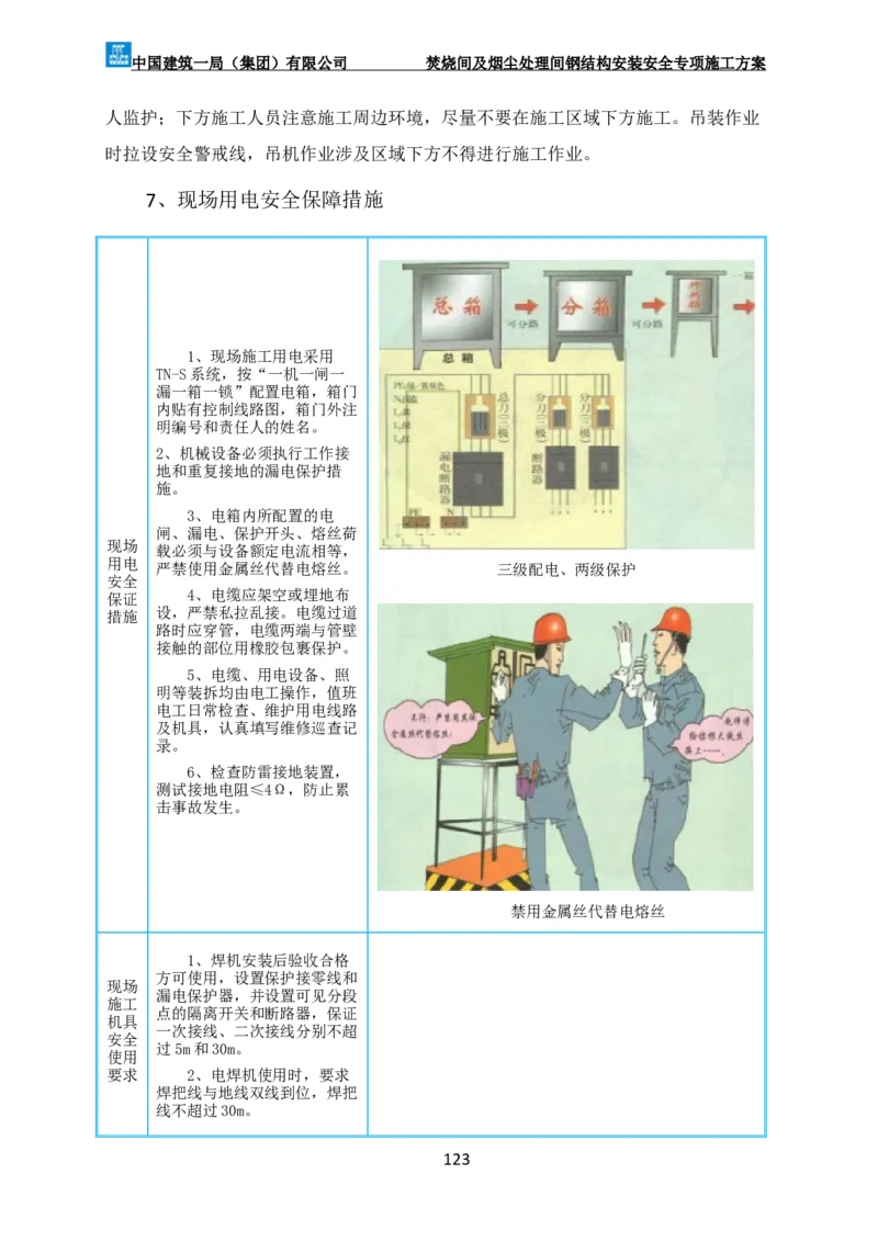 广州市第五资源热力电厂二期工程及配套设施项目钢结构工程-焚烧间、净化间安装安全专项施工方案_2021-2023年优秀施组方案_施工方案