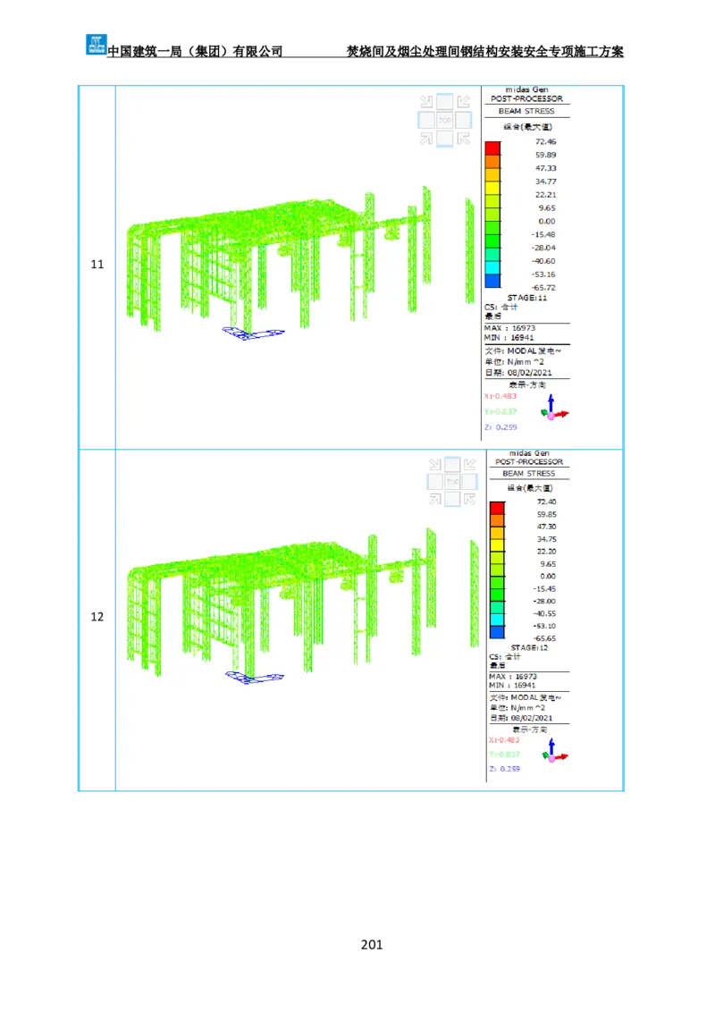 广州市第五资源热力电厂二期工程及配套设施项目钢结构工程-焚烧间、净化间安装安全专项施工方案_2021-2023年优秀施组方案_施工方案