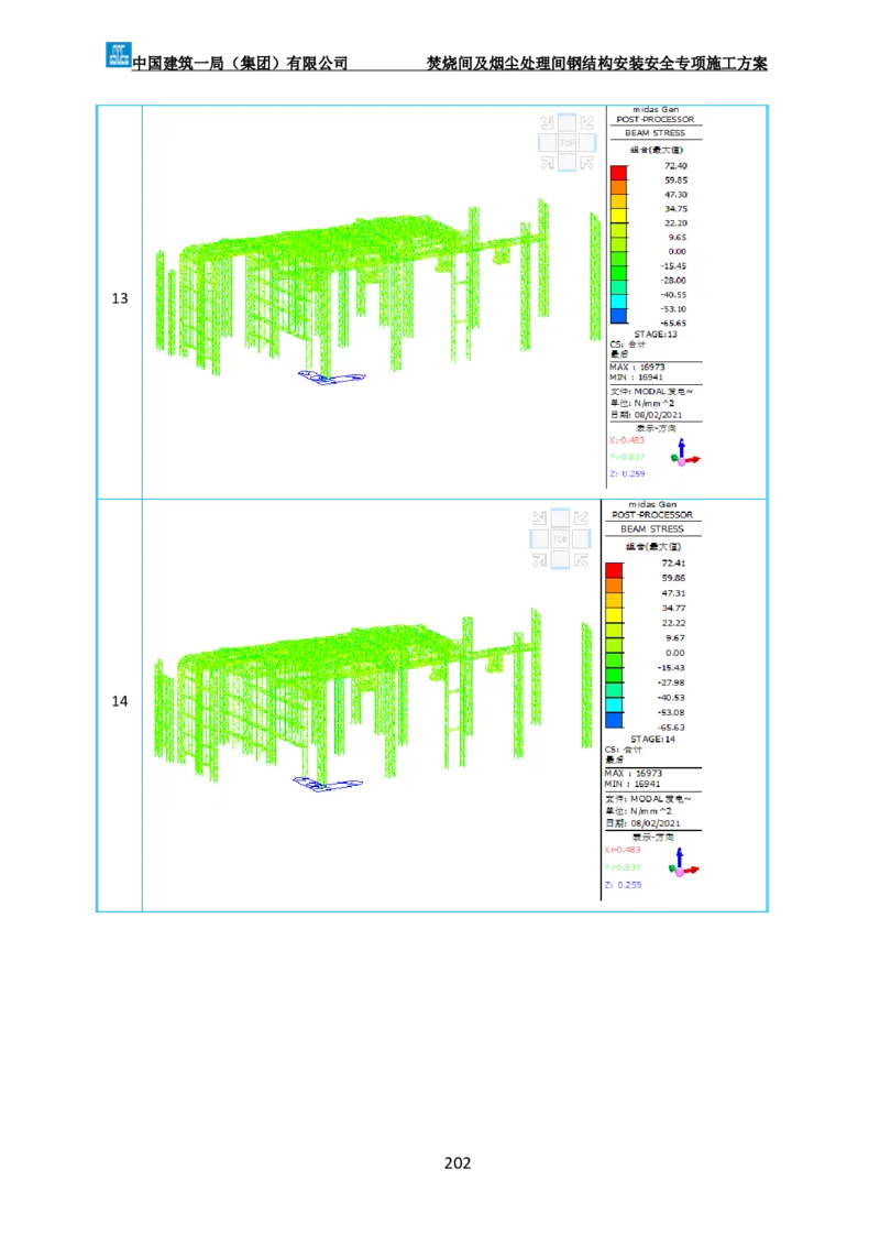 广州市第五资源热力电厂二期工程及配套设施项目钢结构工程-焚烧间、净化间安装安全专项施工方案_2021-2023年优秀施组方案_施工方案