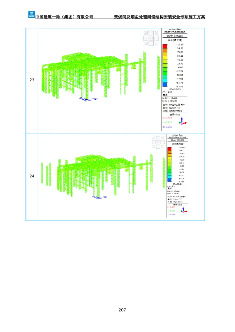 广州市第五资源热力电厂二期工程及配套设施项目钢结构工程-焚烧间、净化间安装安全专项施工方案_2021-2023年优秀施组方案_施工方案