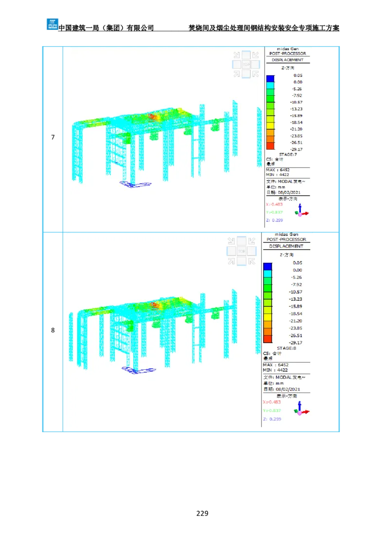 广州市第五资源热力电厂二期工程及配套设施项目钢结构工程-焚烧间、净化间安装安全专项施工方案_2021-2023年优秀施组方案_施工方案
