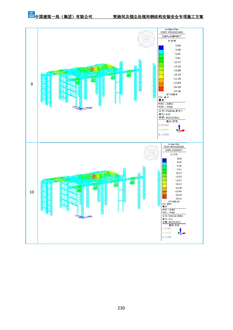 广州市第五资源热力电厂二期工程及配套设施项目钢结构工程-焚烧间、净化间安装安全专项施工方案_2021-2023年优秀施组方案_施工方案
