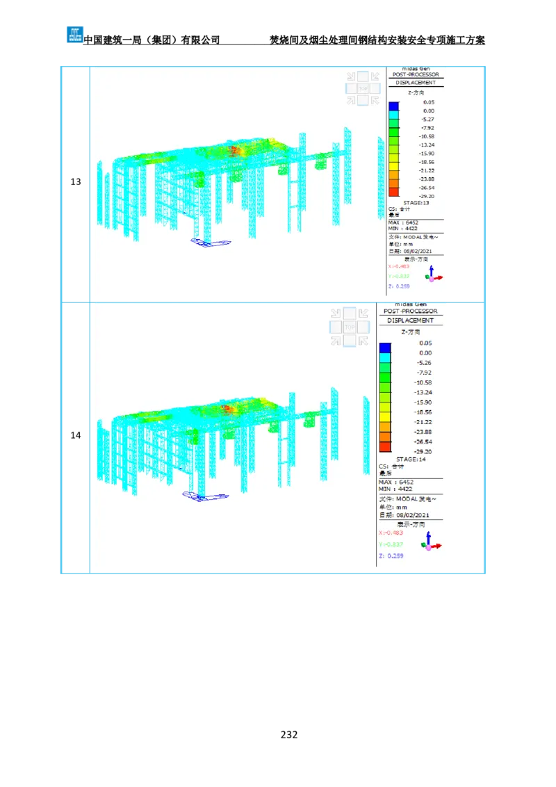 广州市第五资源热力电厂二期工程及配套设施项目钢结构工程-焚烧间、净化间安装安全专项施工方案_2021-2023年优秀施组方案_施工方案