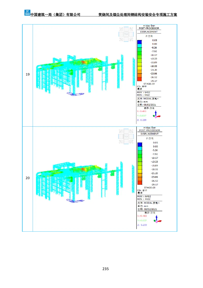广州市第五资源热力电厂二期工程及配套设施项目钢结构工程-焚烧间、净化间安装安全专项施工方案_2021-2023年优秀施组方案_施工方案