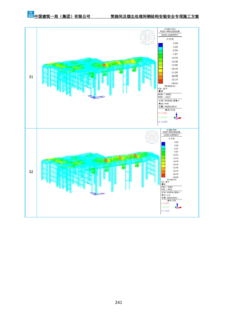 广州市第五资源热力电厂二期工程及配套设施项目钢结构工程-焚烧间、净化间安装安全专项施工方案_2021-2023年优秀施组方案_施工方案