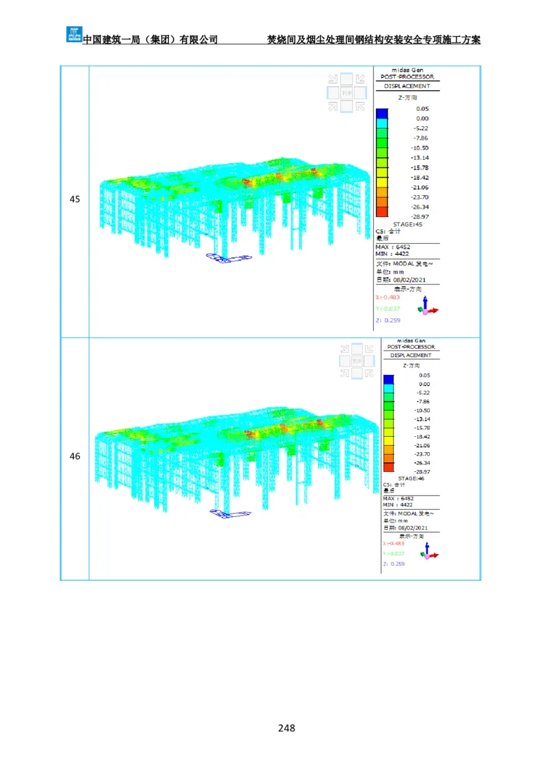 广州市第五资源热力电厂二期工程及配套设施项目钢结构工程-焚烧间、净化间安装安全专项施工方案_2021-2023年优秀施组方案_施工方案