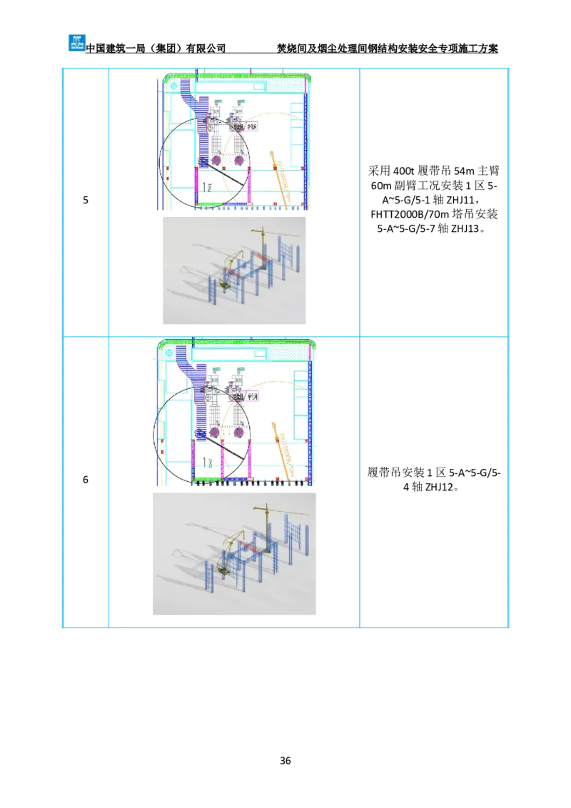 广州市第五资源热力电厂二期工程及配套设施项目钢结构工程-焚烧间、净化间安装安全专项施工方案_2021-2023年优秀施组方案_施工方案