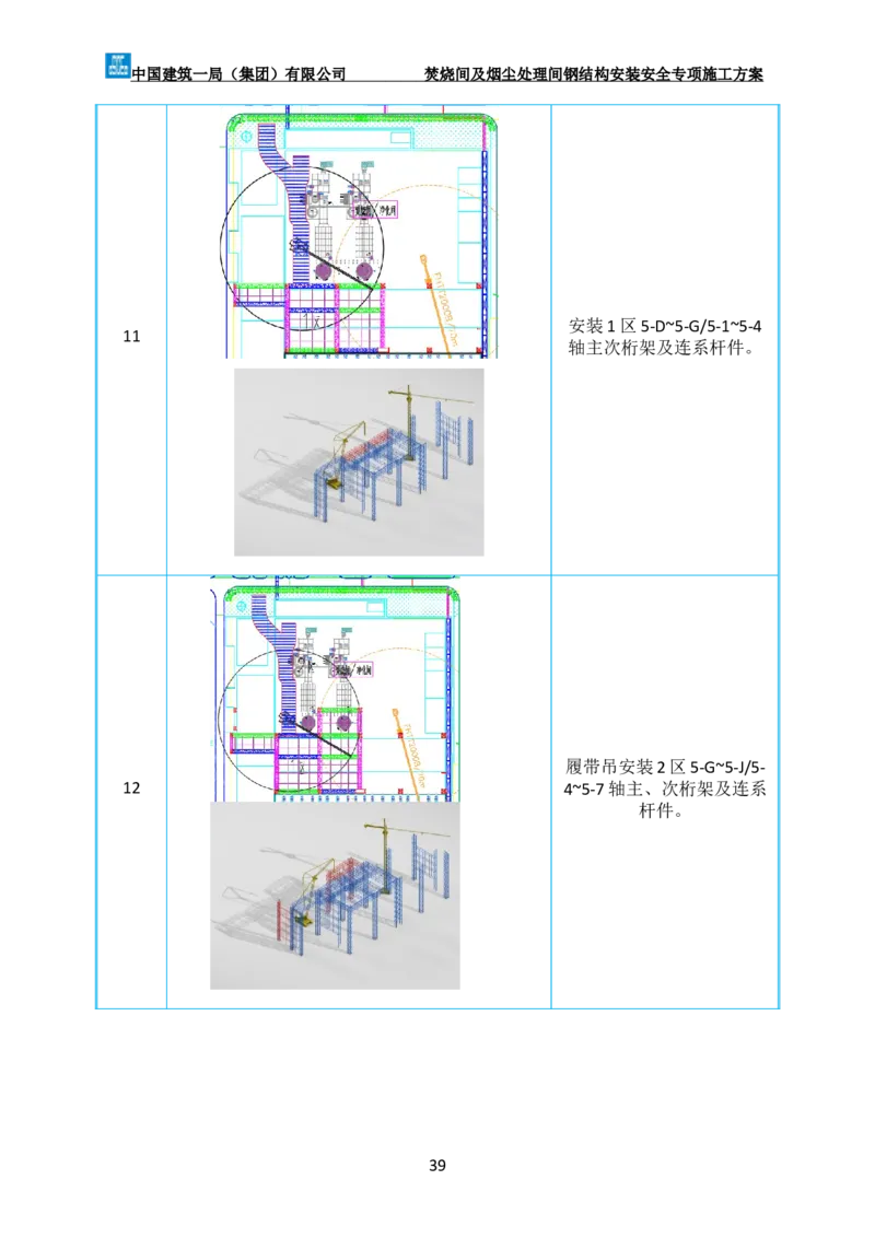 广州市第五资源热力电厂二期工程及配套设施项目钢结构工程-焚烧间、净化间安装安全专项施工方案_2021-2023年优秀施组方案_施工方案