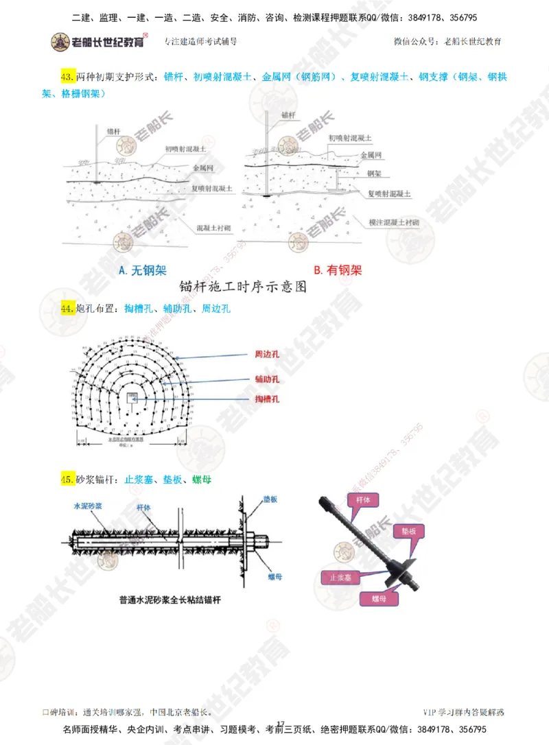 老船长一建公路&mdash;&mdash;识图专题直播-讲义_2026年一级建造师_2026年一建公路_2025年一建公路SVIP_04-冲刺串讲✿考点强化✿小灶集训_32-公路《识图+计算+答题技巧》老船长JQ推荐