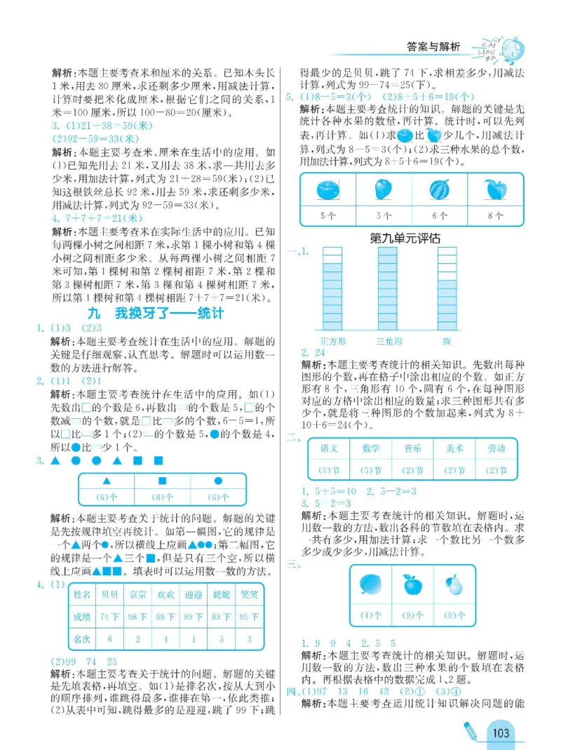 《七彩练霸》数学1年级下册（63QD）_一年级上下册资料_小学一年级学习资料-25年更新版_1-04、小学一年级数学下册_1-4-2、练习题、作业、试题、试卷_青岛版63_电子册类