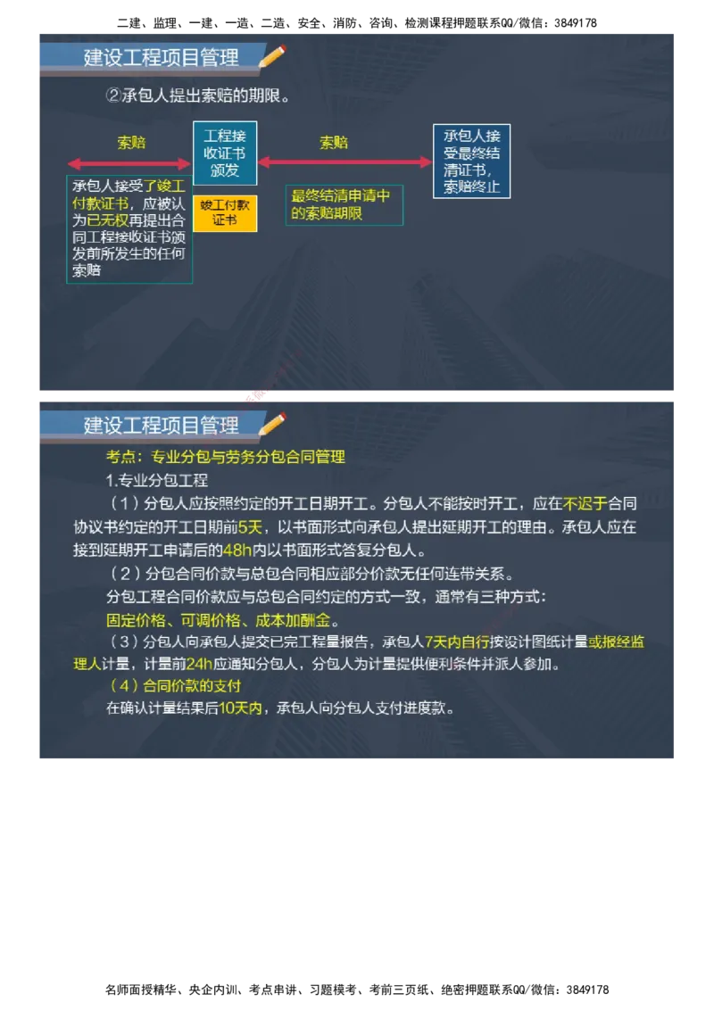课件_2026年一级建造师_2026年一建管理_2025年一建管理SVIP_04-冲刺串讲✿考点强化✿小灶集训_66-管理《大咖考前密训》李娜JG