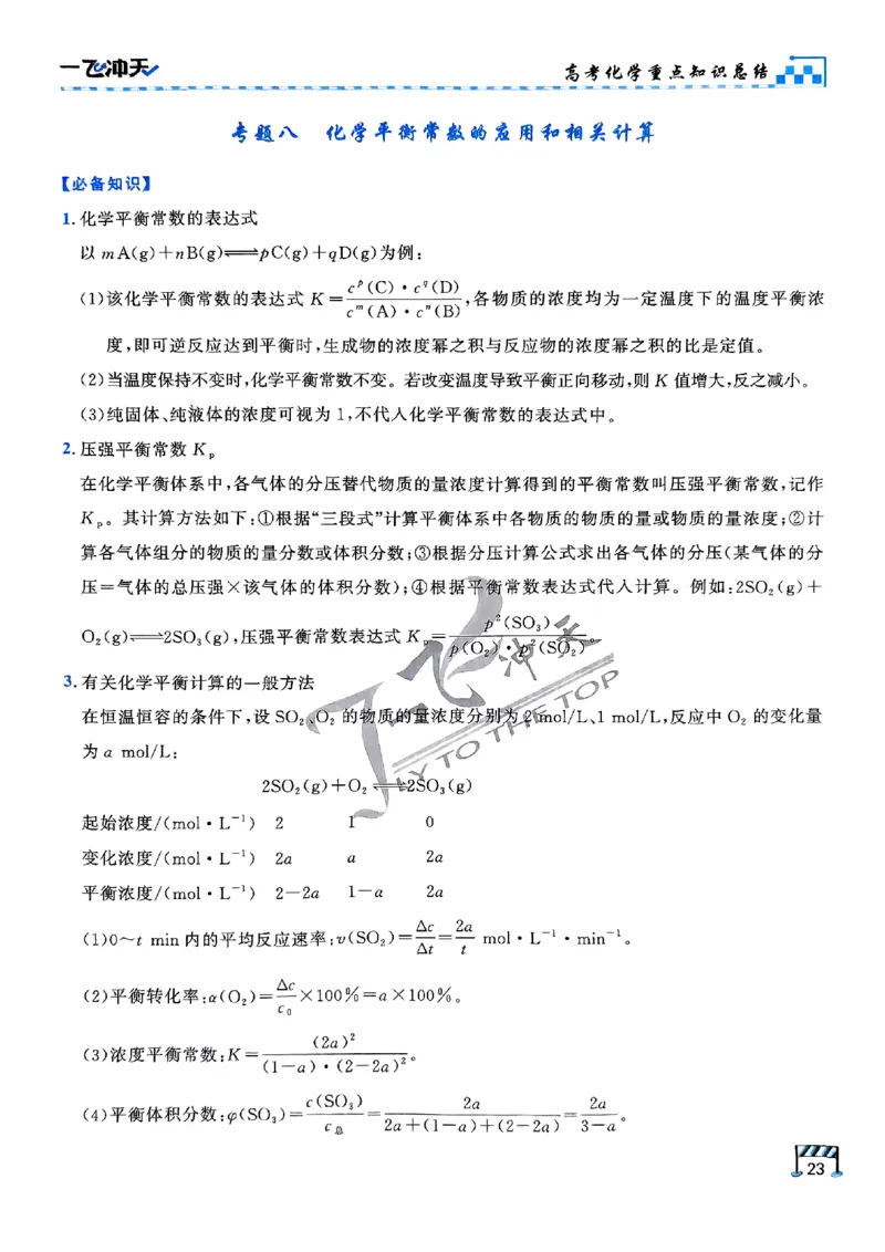 2025《一飞冲天&bull;高考抢分卷》化学考前20天_2025高中教辅（后续还会更新新习题试卷）_《一飞冲天高考抢分卷》2025版