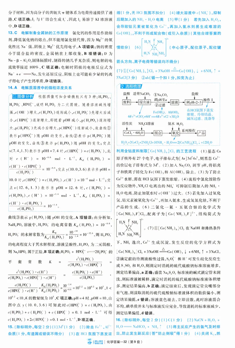 2025《金考卷&middot;特快专递&middot;第3期&middot;化学》答案_2025高中教辅（后续还会更新新习题试卷）_2025版《金考卷特快专递》_2025版金考卷特快专递第三期化学