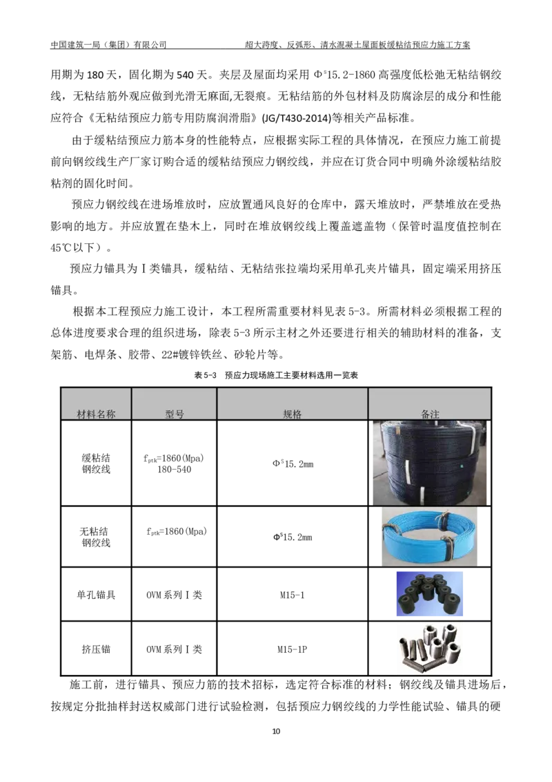 超大跨度、反弧形、清水混凝土屋面板缓粘结预应力施工方案_2021-2023年优秀施组方案_施工方案_方案18-紫晶国际会议中心-超大跨度、反弧形、清水混凝土屋面板缓粘结预应力施工方案