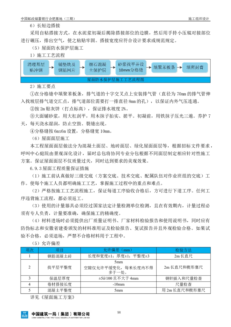 邮储三期施工组织设计（修改后）0620_2021-2023年优秀施组方案_施工组织设计_施组18-中国邮政储蓄银行合肥基地（三期）施工组织设计_1-施工组织设计