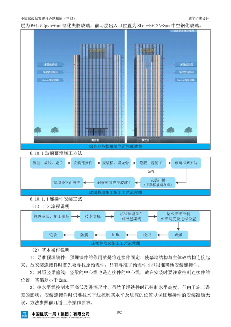 邮储三期施工组织设计（修改后）0620_2021-2023年优秀施组方案_施工组织设计_施组18-中国邮政储蓄银行合肥基地（三期）施工组织设计_1-施工组织设计