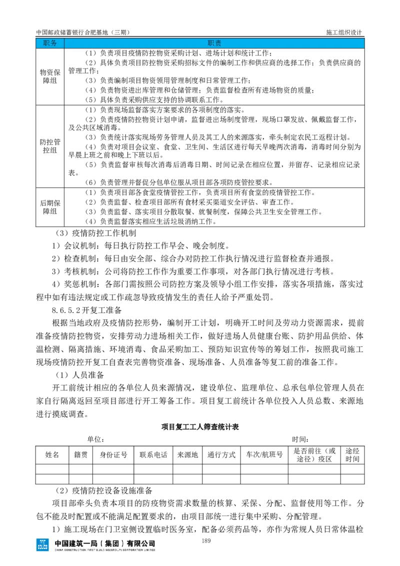 邮储三期施工组织设计（修改后）0620_2021-2023年优秀施组方案_施工组织设计_施组18-中国邮政储蓄银行合肥基地（三期）施工组织设计_1-施工组织设计
