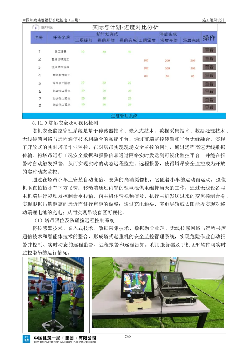 邮储三期施工组织设计（修改后）0620_2021-2023年优秀施组方案_施工组织设计_施组18-中国邮政储蓄银行合肥基地（三期）施工组织设计_1-施工组织设计