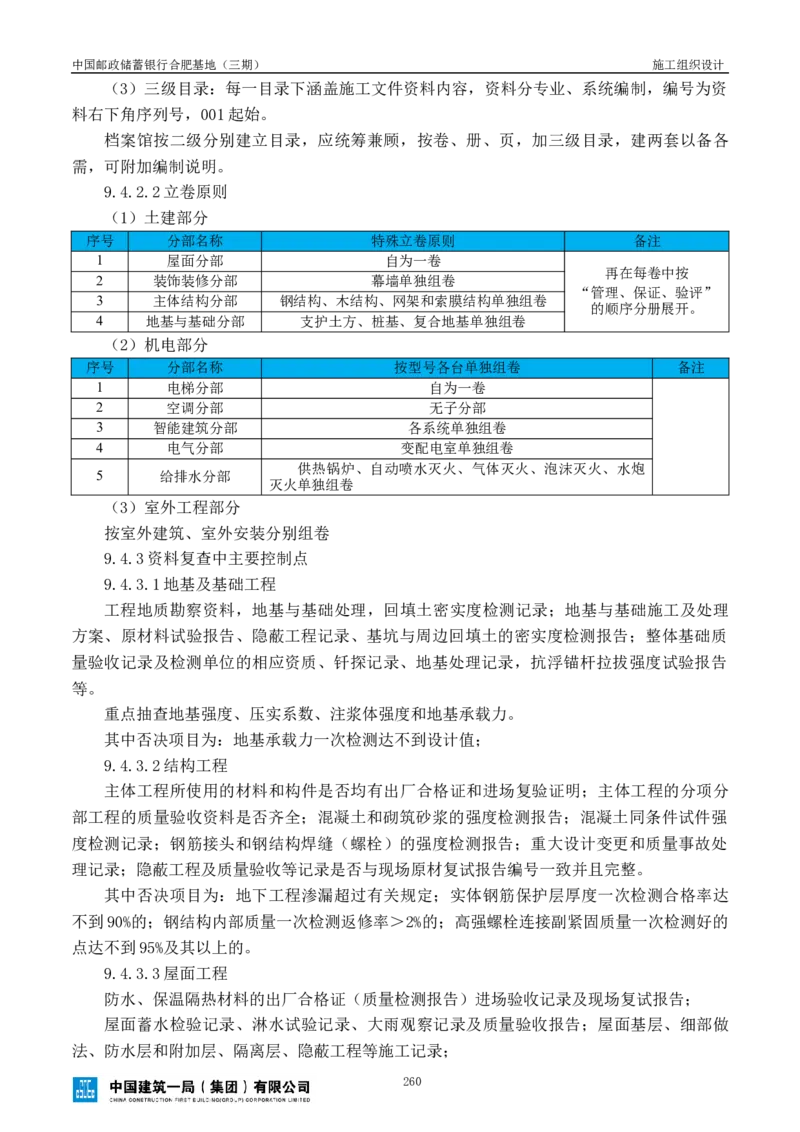 邮储三期施工组织设计（修改后）0620_2021-2023年优秀施组方案_施工组织设计_施组18-中国邮政储蓄银行合肥基地（三期）施工组织设计_1-施工组织设计