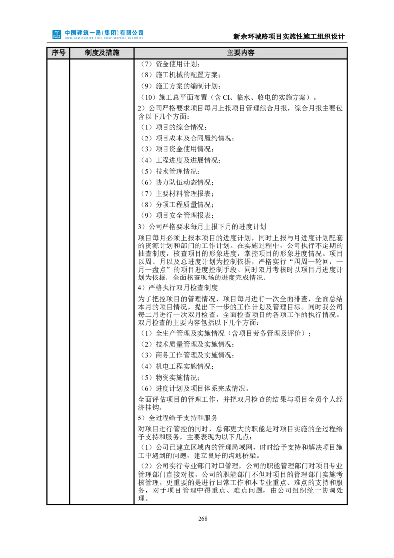 新余环城路项目施工组织设计_2021-2023年优秀施组方案_施工组织设计_施组11-新余环城路项目施工组织设计