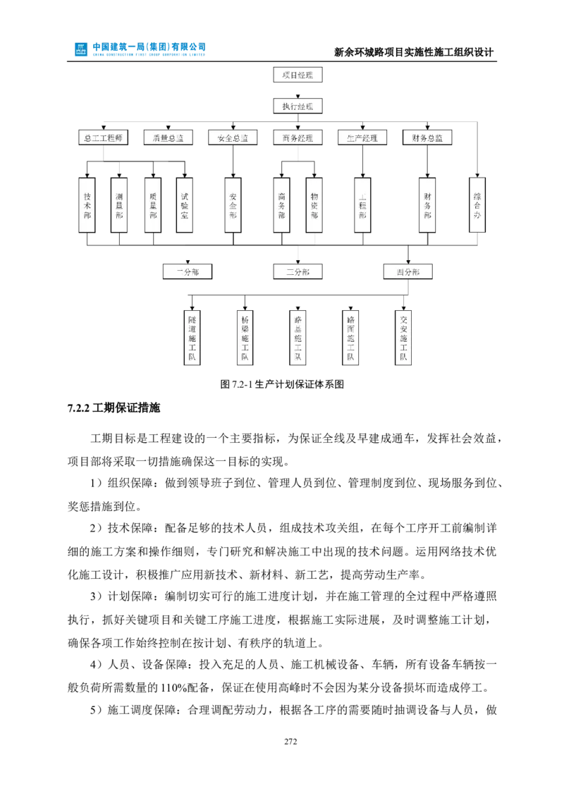 新余环城路项目施工组织设计_2021-2023年优秀施组方案_施工组织设计_施组11-新余环城路项目施工组织设计