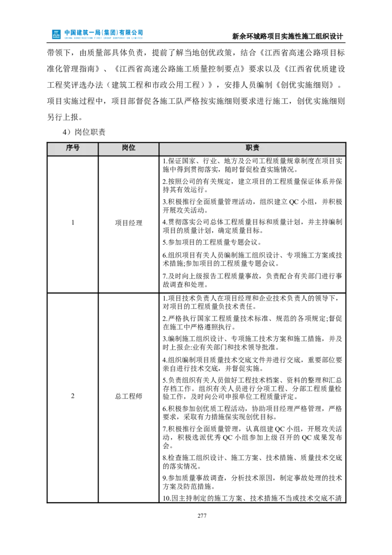 新余环城路项目施工组织设计_2021-2023年优秀施组方案_施工组织设计_施组11-新余环城路项目施工组织设计