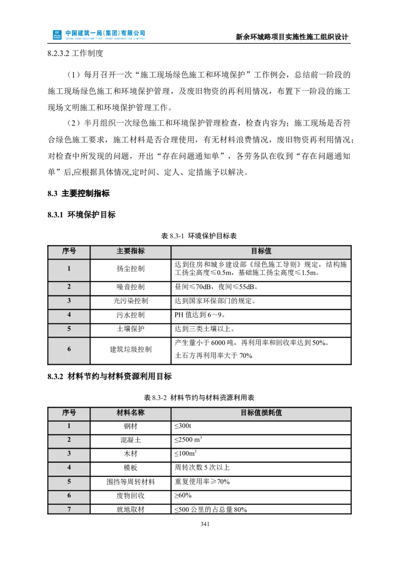 新余环城路项目施工组织设计_2021-2023年优秀施组方案_施工组织设计_施组11-新余环城路项目施工组织设计