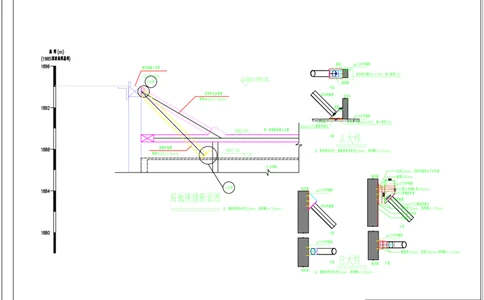附件10钢管斜抛撑换撑设计图纸_2021-2023年优秀施组方案_施工方案_方案28-昆明交通枢纽内支撑拆除方案_1-内支撑拆除施工方案_附件