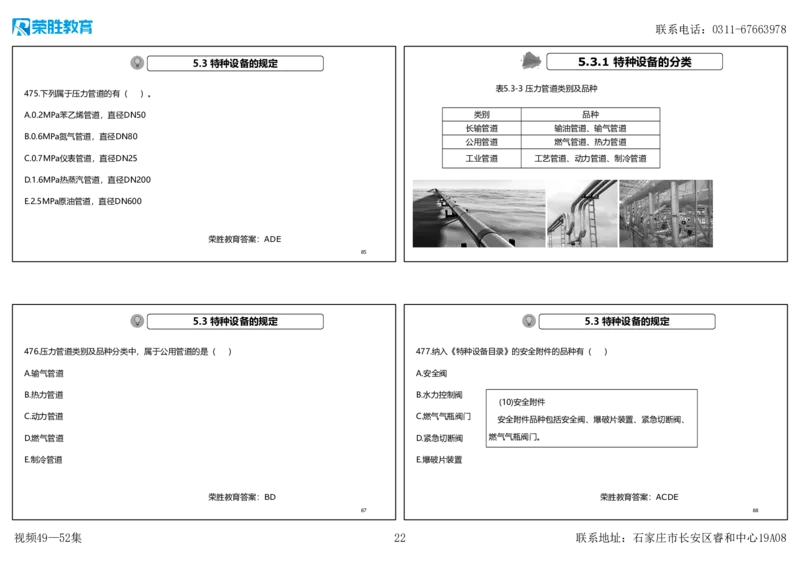 视频49&mdash;52集2025一建机电实务破题第450&mdash;490题（可打印版）_2026年一级建造师_2026年一建机电_2025年一建机电SVIP_03-习题精析✿实战特训✿模考通关_讲义