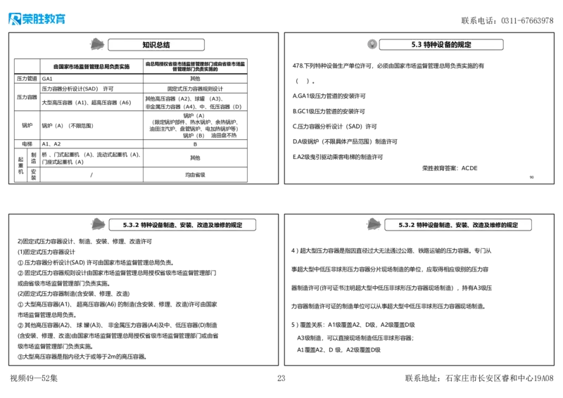 视频49&mdash;52集2025一建机电实务破题第450&mdash;490题（可打印版）_2026年一级建造师_2026年一建机电_2025年一建机电SVIP_03-习题精析✿实战特训✿模考通关_讲义