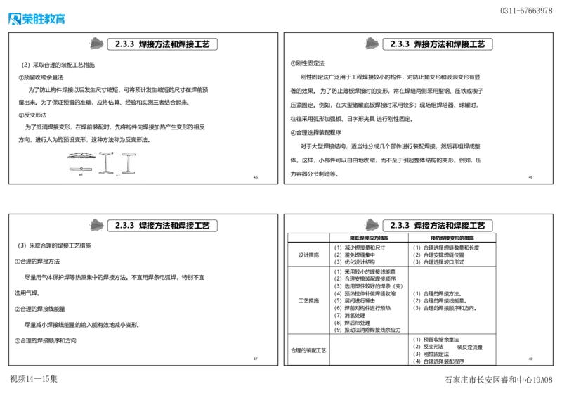 （新教材）视频14&mdash;15集2.3焊接技术（可打印版）_2026年一级建造师_2026年一建机电_2025年一建机电SVIP_02-基础精讲✿高端面授✿深度强化_12-机电《教材精讲班》王峰RS推荐