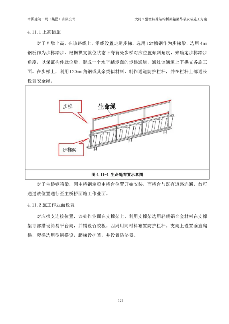 大跨V型墩特殊结构桥梁箱梁吊装安装施工方案_2021-2023年优秀施组方案_施工方案_绛溪四线项目大跨V型墩特殊结构桥梁箱梁吊装安装施工方案_01施工方案