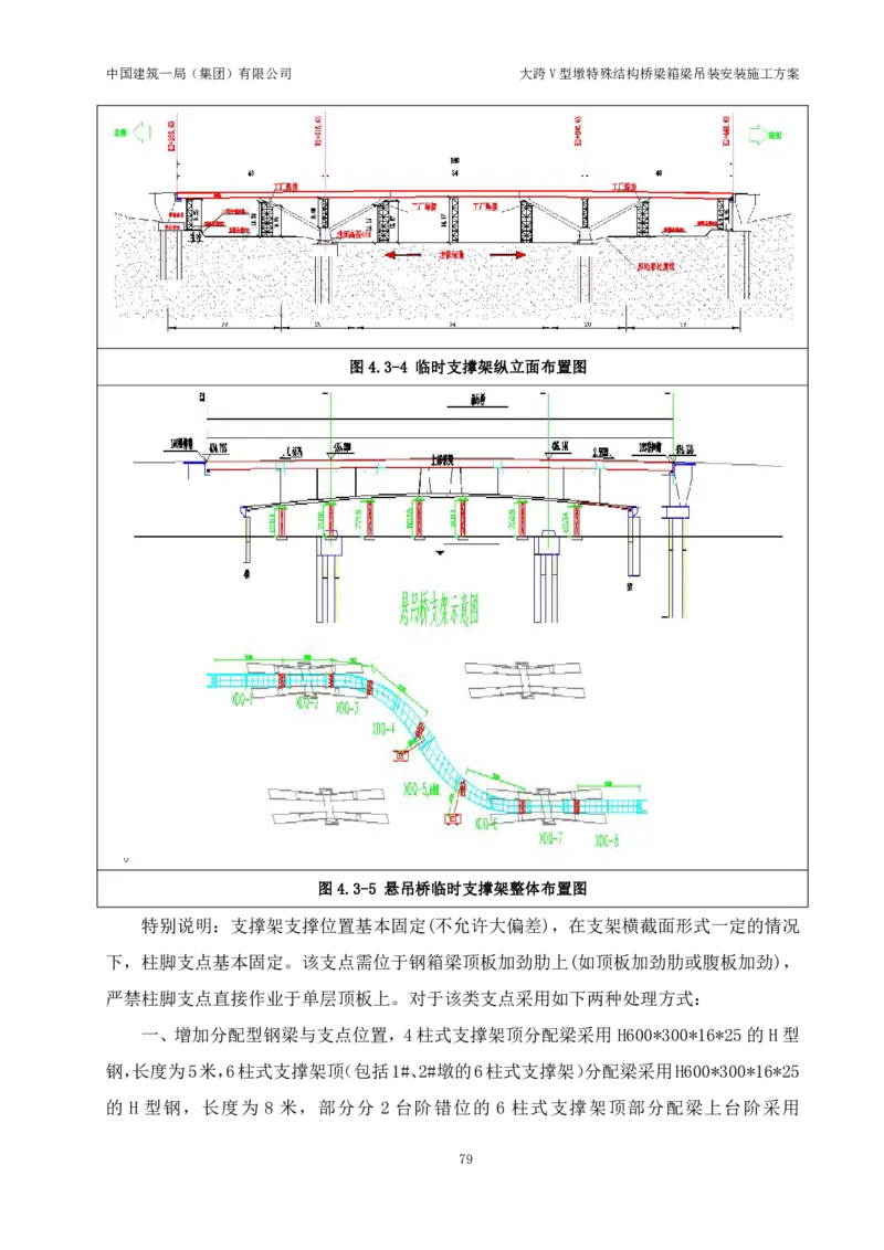 大跨V型墩特殊结构桥梁箱梁吊装安装施工方案_2021-2023年优秀施组方案_施工方案_绛溪四线项目大跨V型墩特殊结构桥梁箱梁吊装安装施工方案_01施工方案