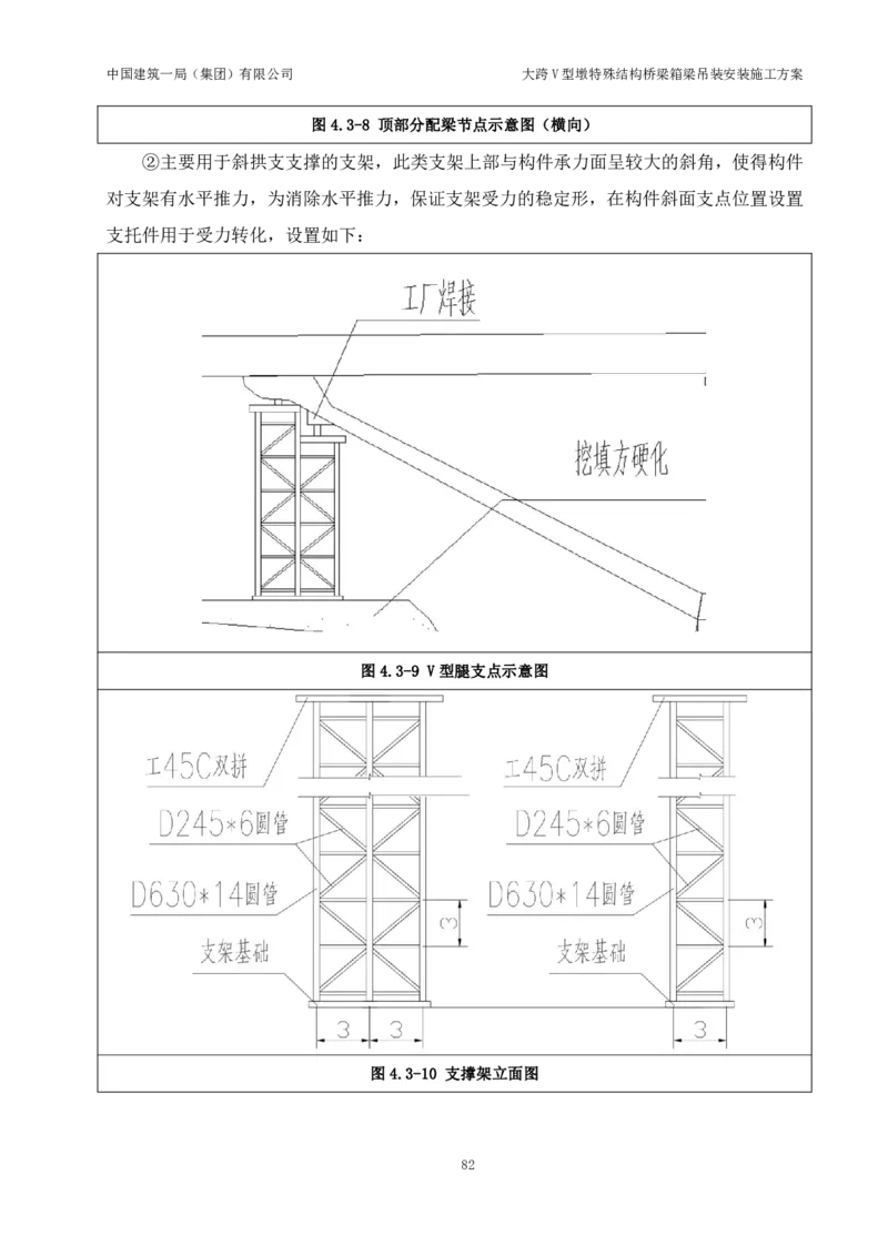 大跨V型墩特殊结构桥梁箱梁吊装安装施工方案_2021-2023年优秀施组方案_施工方案_绛溪四线项目大跨V型墩特殊结构桥梁箱梁吊装安装施工方案_01施工方案