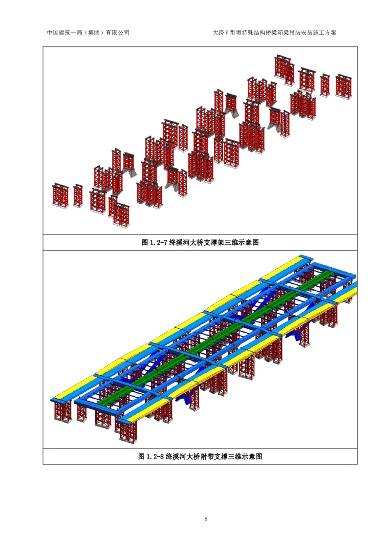 大跨V型墩特殊结构桥梁箱梁吊装安装施工方案_2021-2023年优秀施组方案_施工方案_绛溪四线项目大跨V型墩特殊结构桥梁箱梁吊装安装施工方案_01施工方案